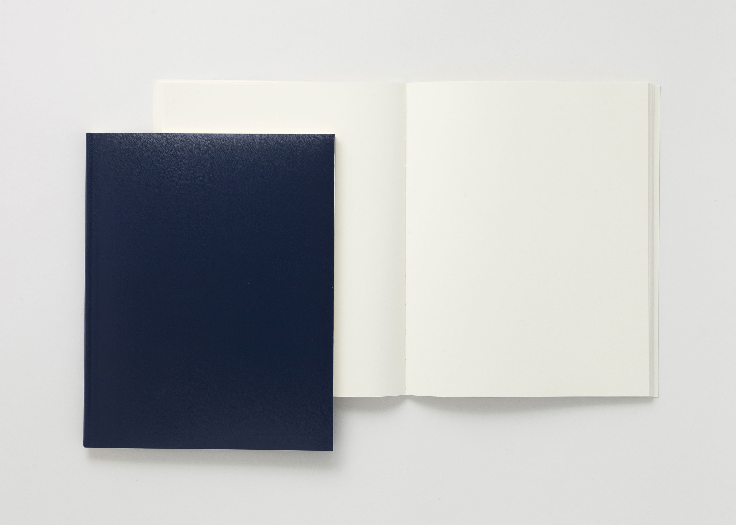 Blank Note Book - Blue