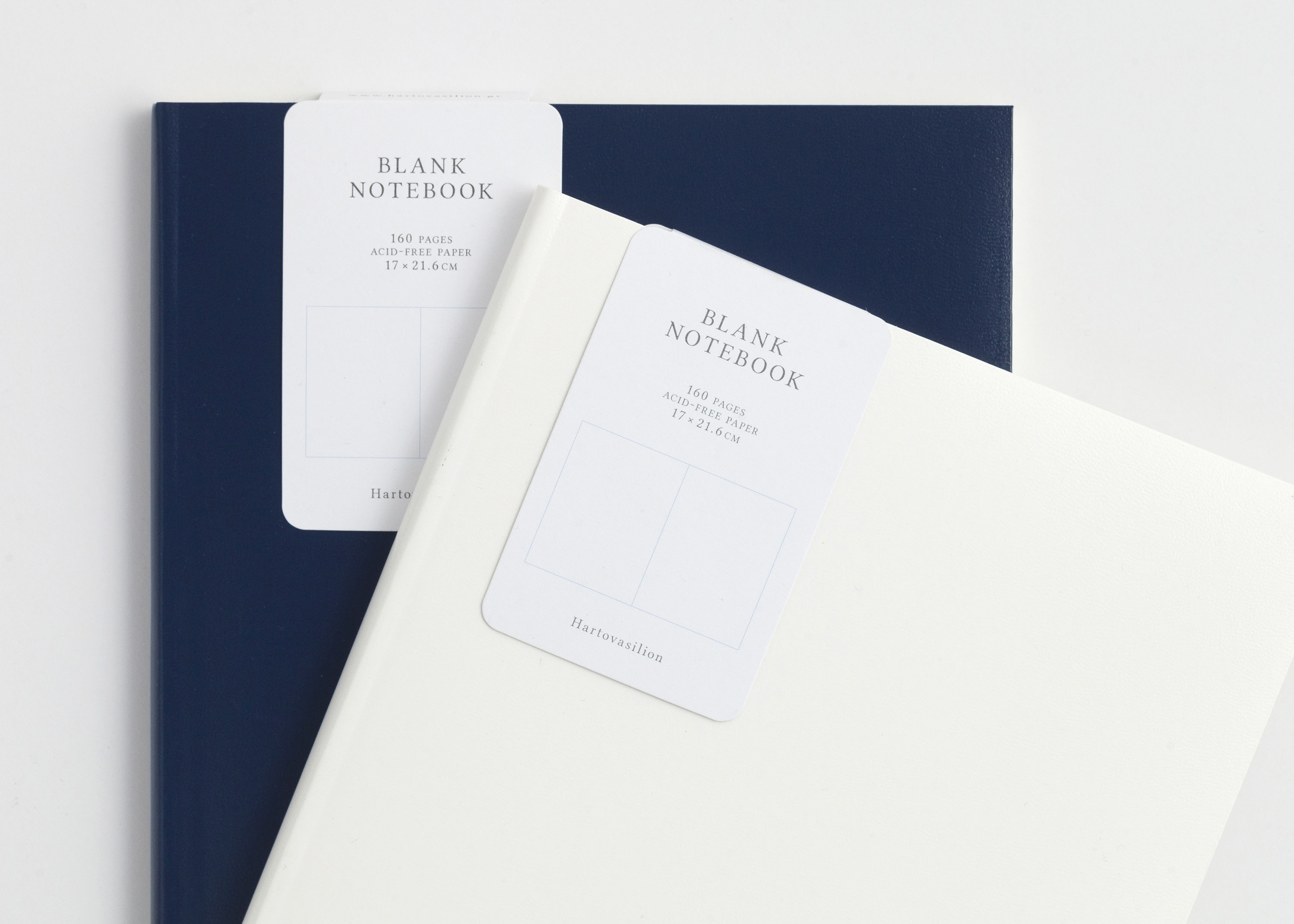 Blank Note Book - White