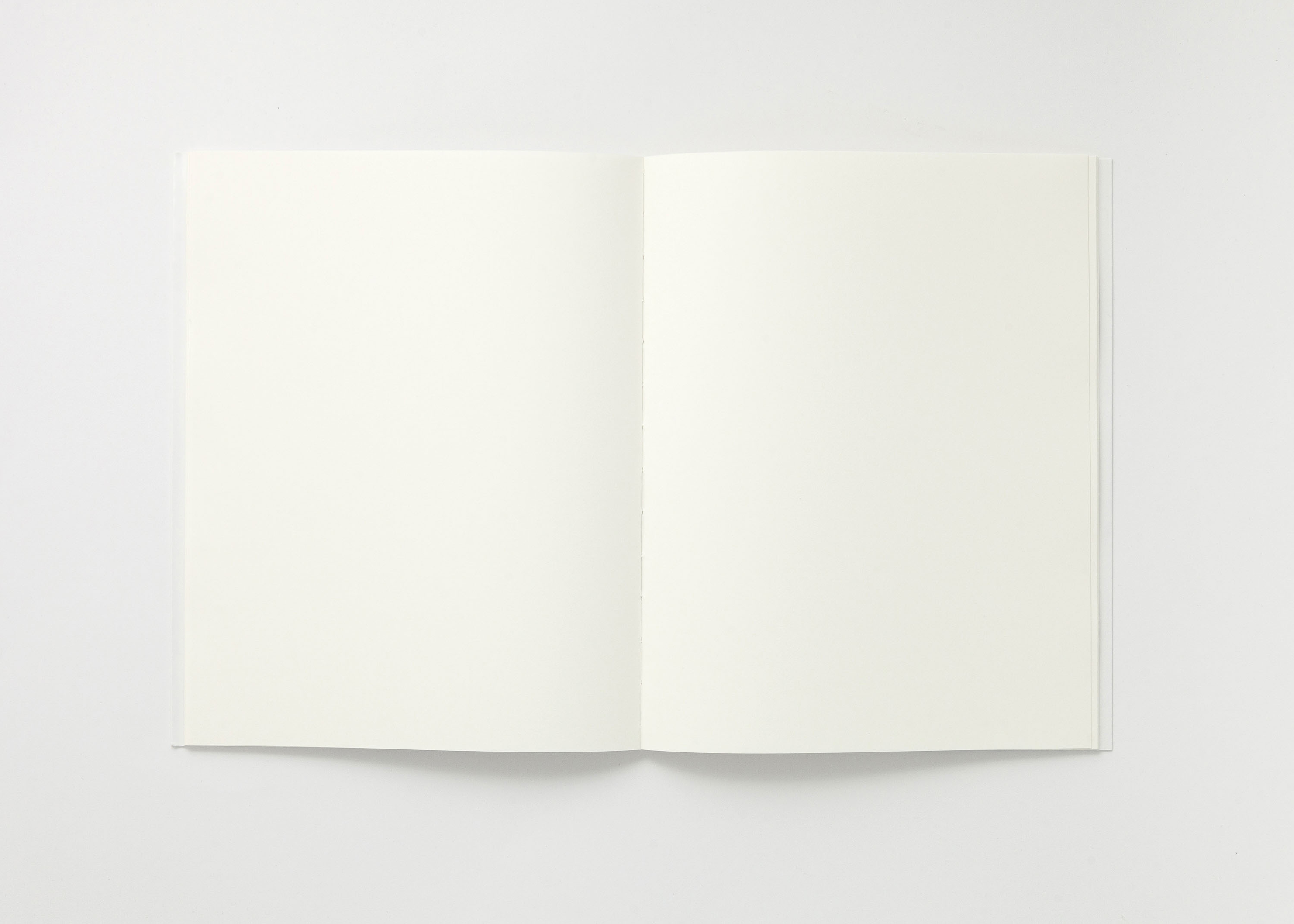 Blank Note Book - White