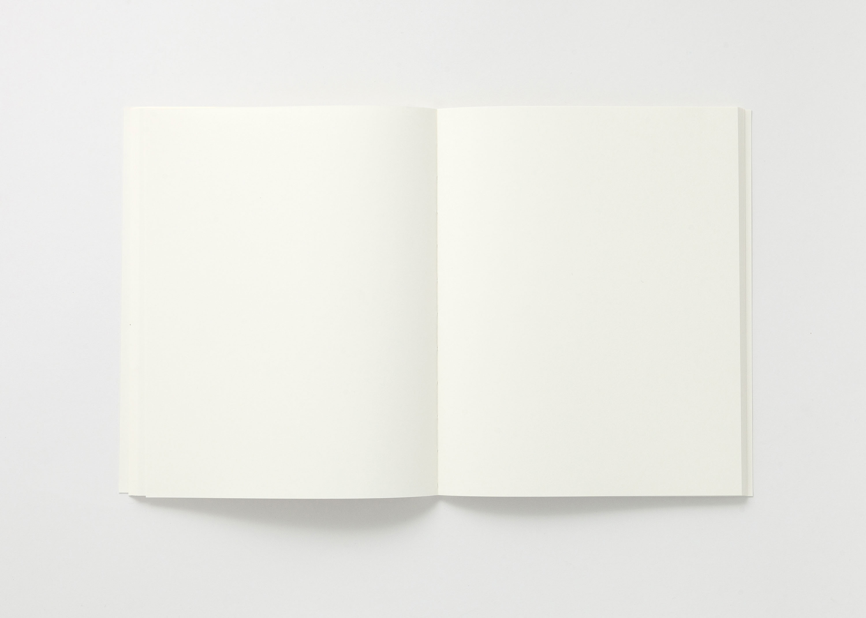 Blank Note Book - White