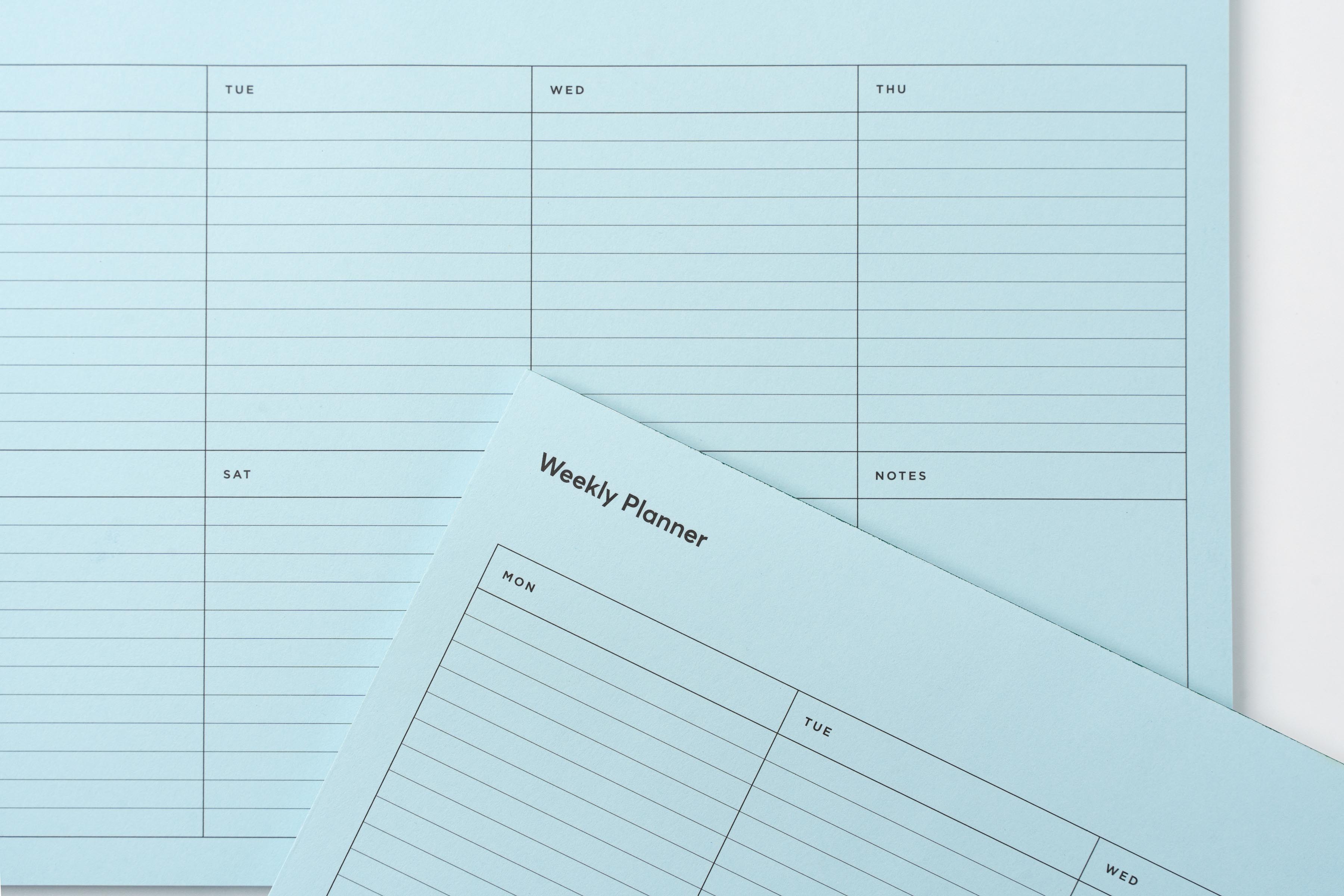 Α4 Μπλοκ Weekly Planner